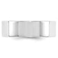 Solid 18K White Gold 7mm Standard Flat Comfort Fit Men's/Women's Wedding Band Ring Size 10