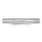 Solid 18K Yellow Gold White Gold 3mm Milgrain Men's/Women's Wedding Band Ring Size 6