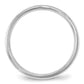 Solid 18K White Gold 4mm Milgrain Comfort Fit Men's/Women's Wedding Band Ring Size 12