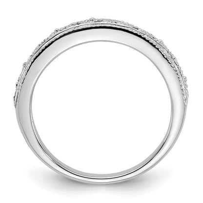 14k White Gold Band