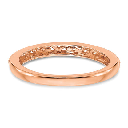 14k Rose Gold Band