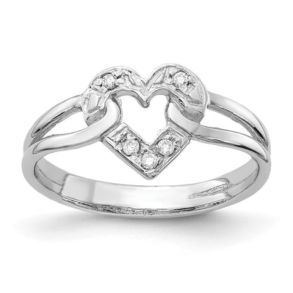 14k White Gold VS Real Diamond ring