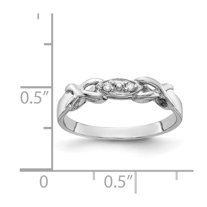 14k White Gold VS Real Diamond ring