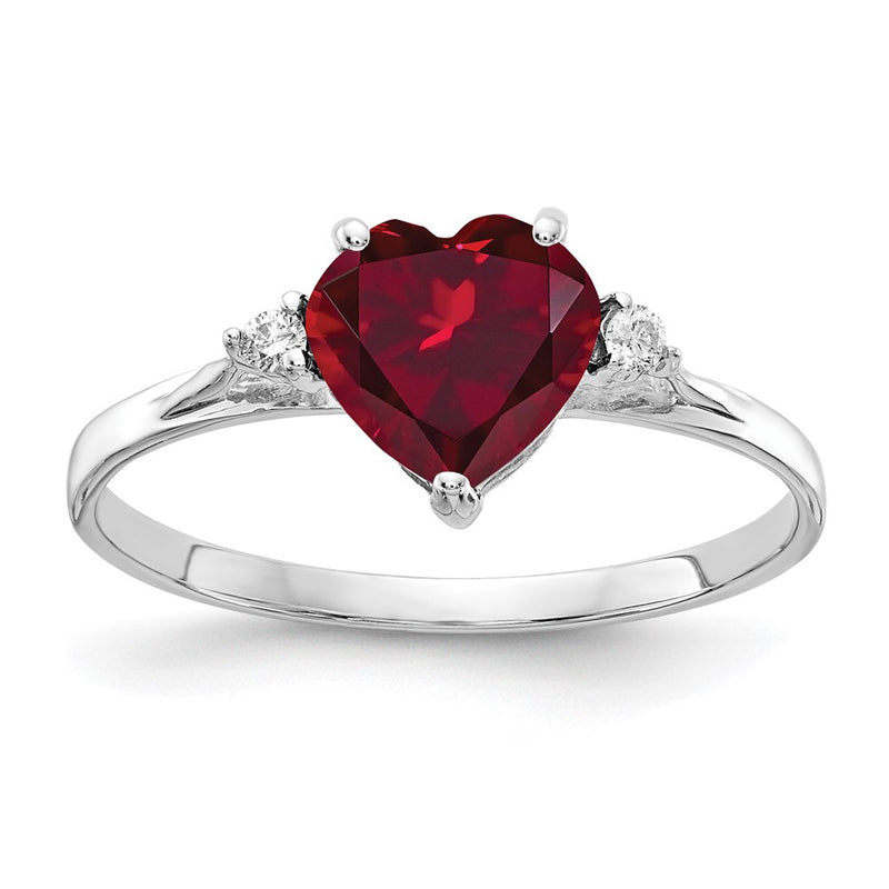 14k White Gold AAA Real Diamond ring