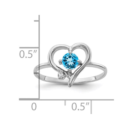 14k White Gold AA Real Diamond ring