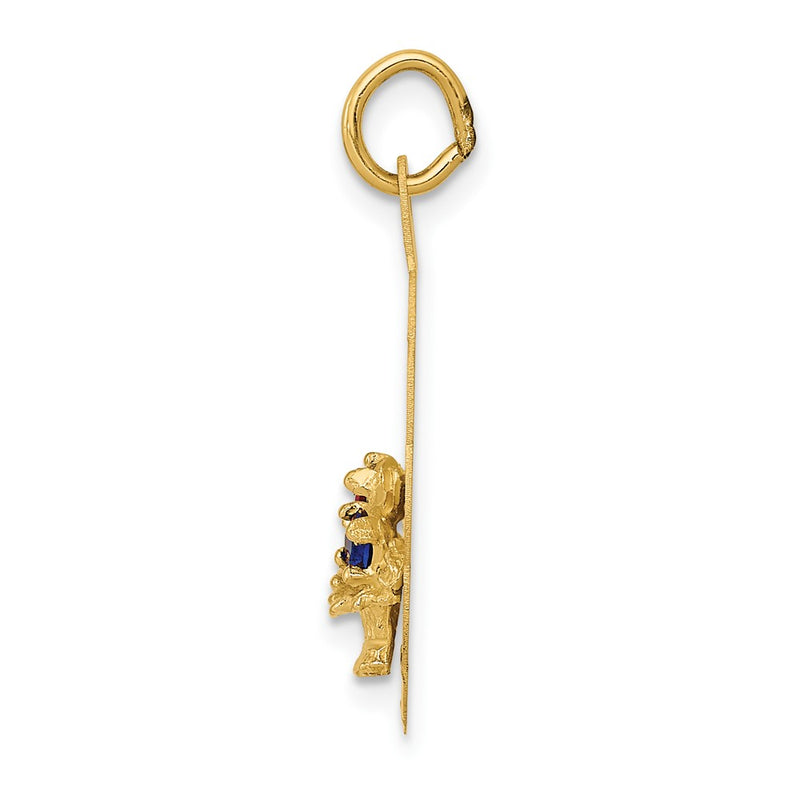 14k Yellow Gold A Date to Remember Charm
