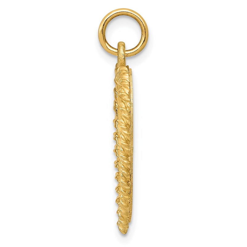 14k Yellow Gold 50th ANNIVERSARY Charm