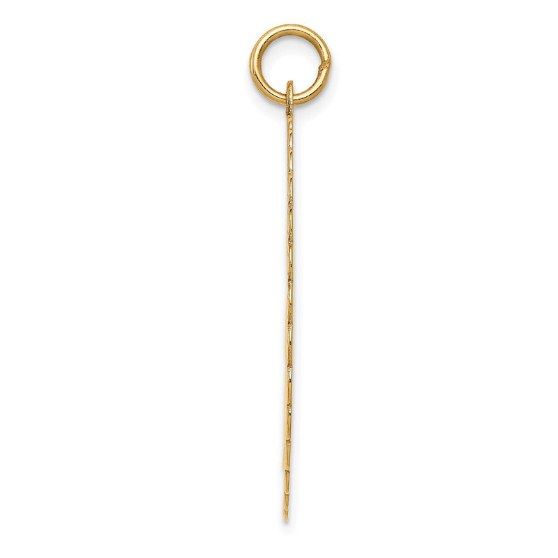14k Yellow Gold 50th ANNIVERSARY Charm