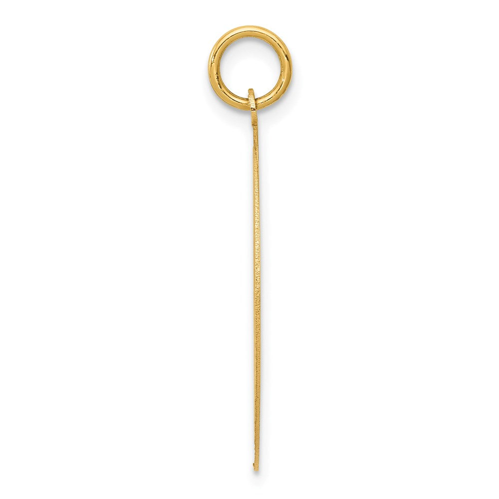14k Yellow Gold Happy Anniversary Charm
