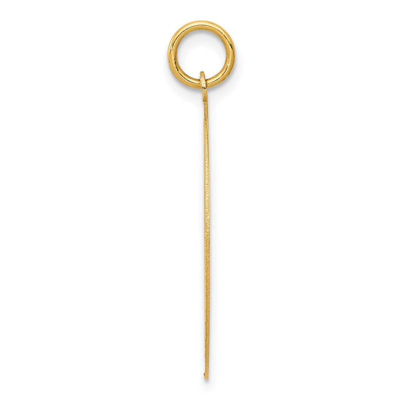 14k Yellow Gold Happy Anniversary Charm