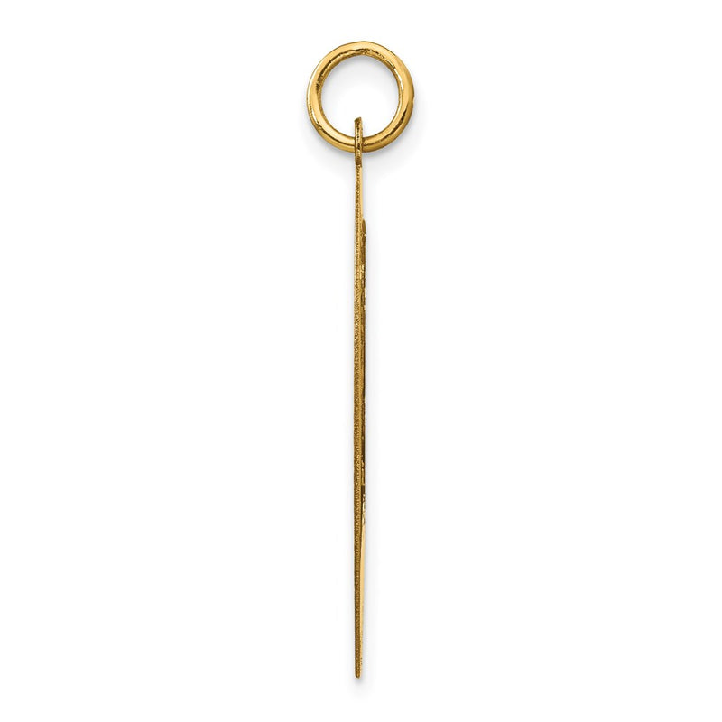 14k Yellow Gold 2-piece Mizpah Charm