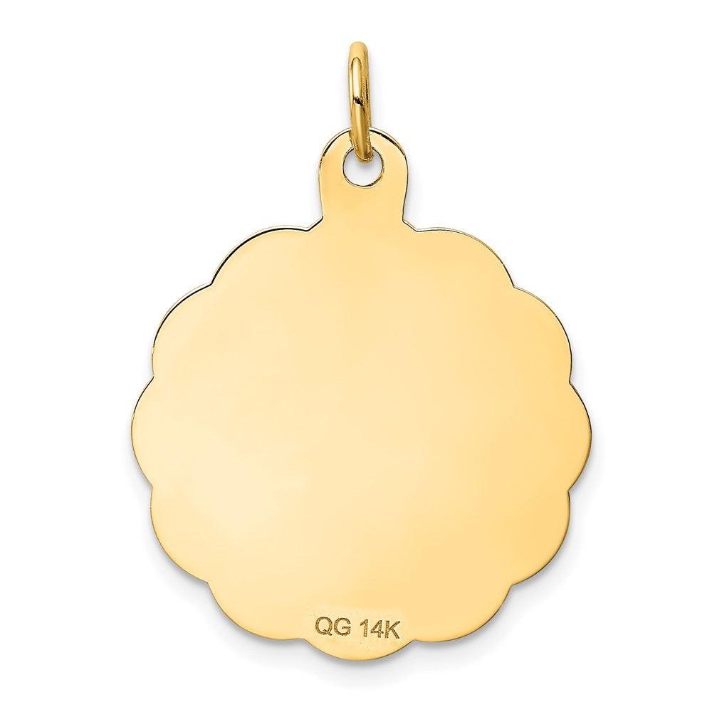 14k Yellow Gold ON GRADUATION DAY with Diploma Charm