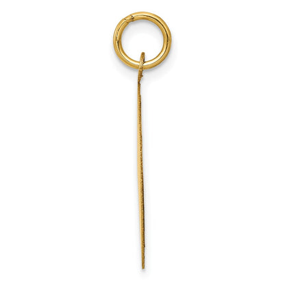 14k Yellow Gold Holy Communion Disc Pendant