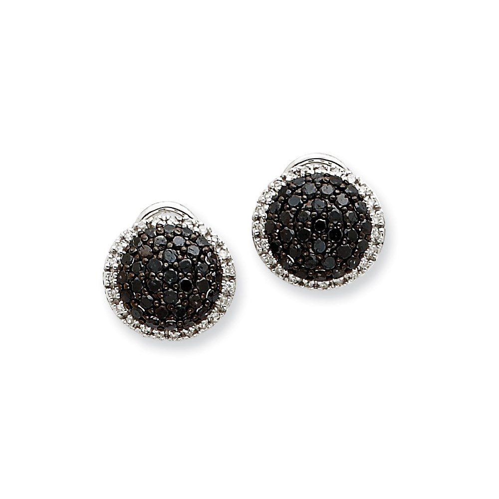 14k White Gold Dia Earrings