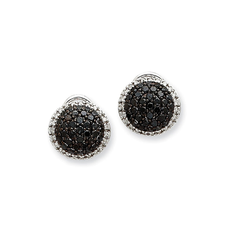 14k White Gold Dia Earrings
