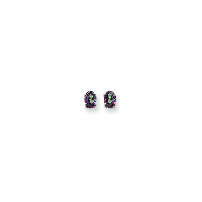 14k White Gold Earrings