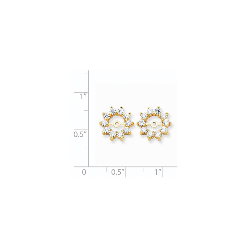 14k VS Diamond Earring Jacket
