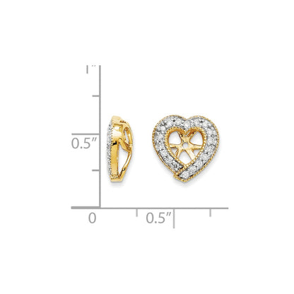 14k Diamond Earring Jacket