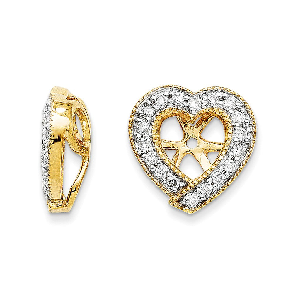 14k Diamond Earring Jacket