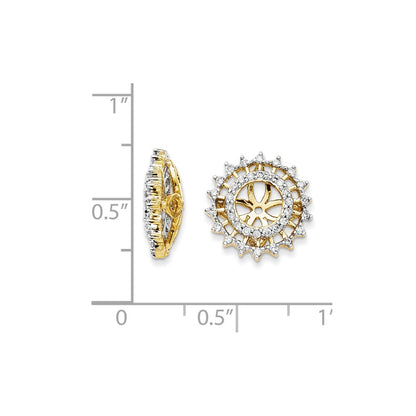14k Diamond Earring Jacket