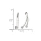 14k White Gold VS Diamond earring jacket