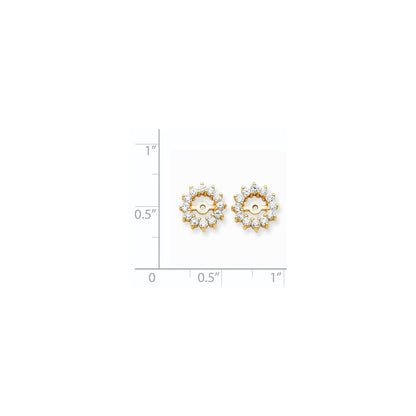 14k VS Diamond Earring Jacket