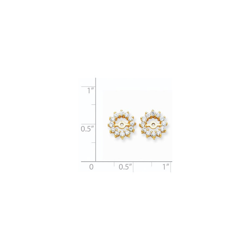 14k VS Diamond Earring Jacket