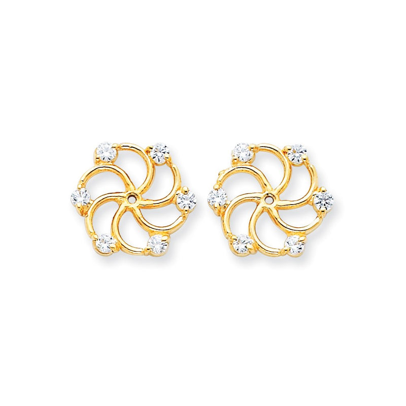 14k VS Diamond Earring Jacket