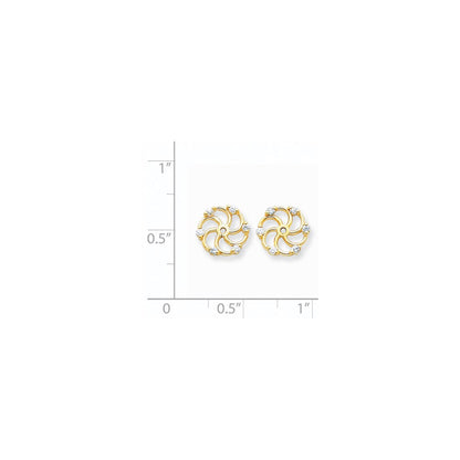 14k VS Diamond Earring Jacket