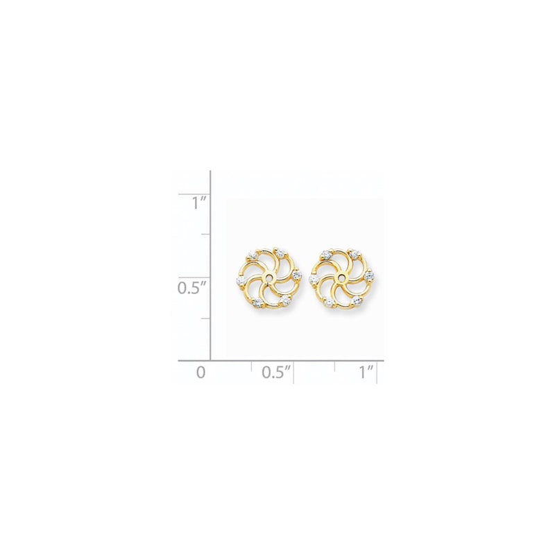 14k VS Diamond Earring Jacket