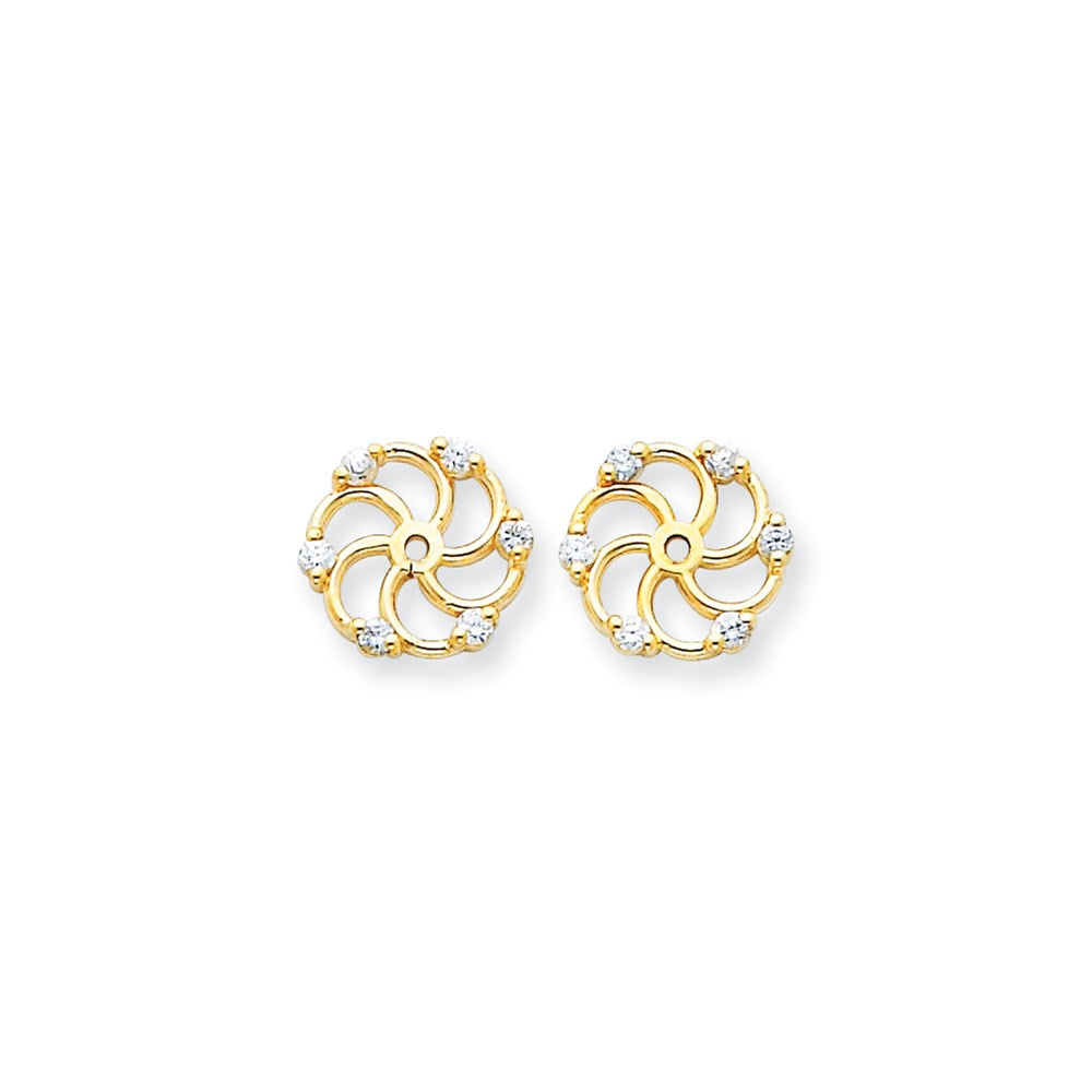 14k VS Diamond Earring Jacket