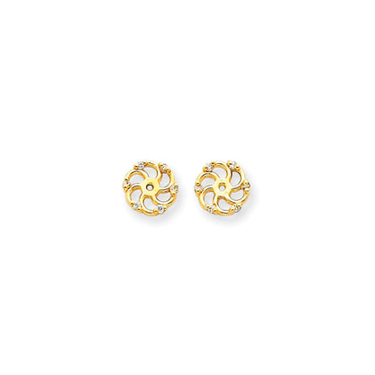 14k VS Diamond Earring Jacket