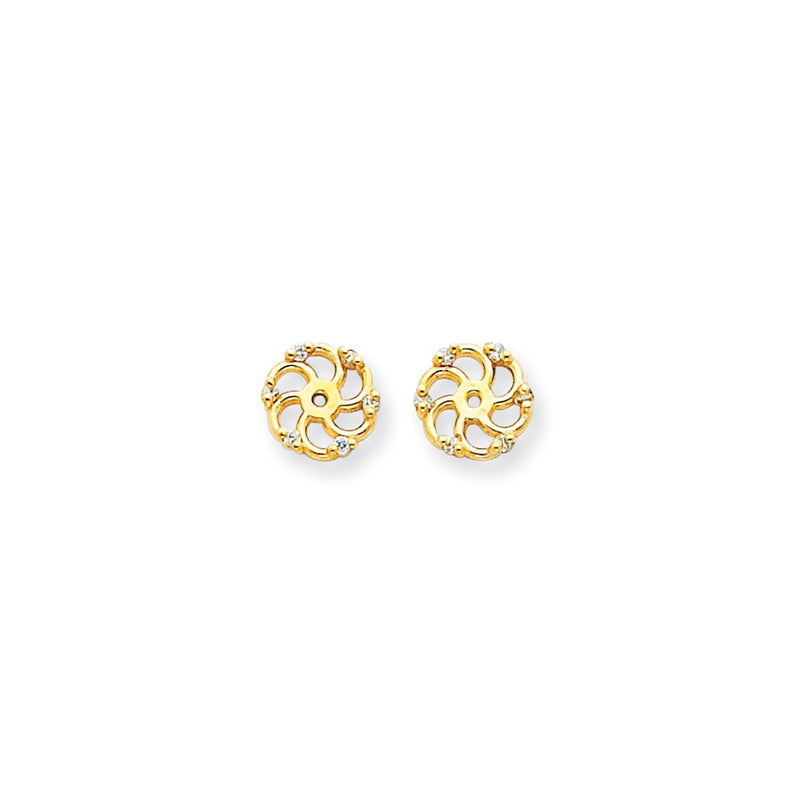 14k VS Diamond Earring Jacket