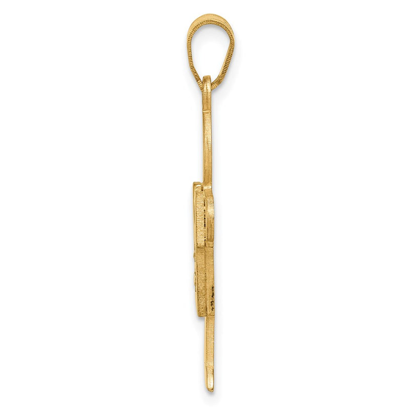 14k AA Diamond Kid Pendant