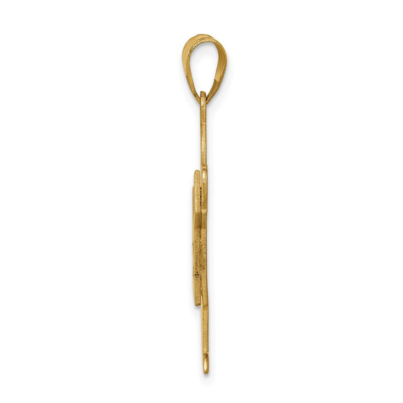 14k AA Diamond Kid Pendant