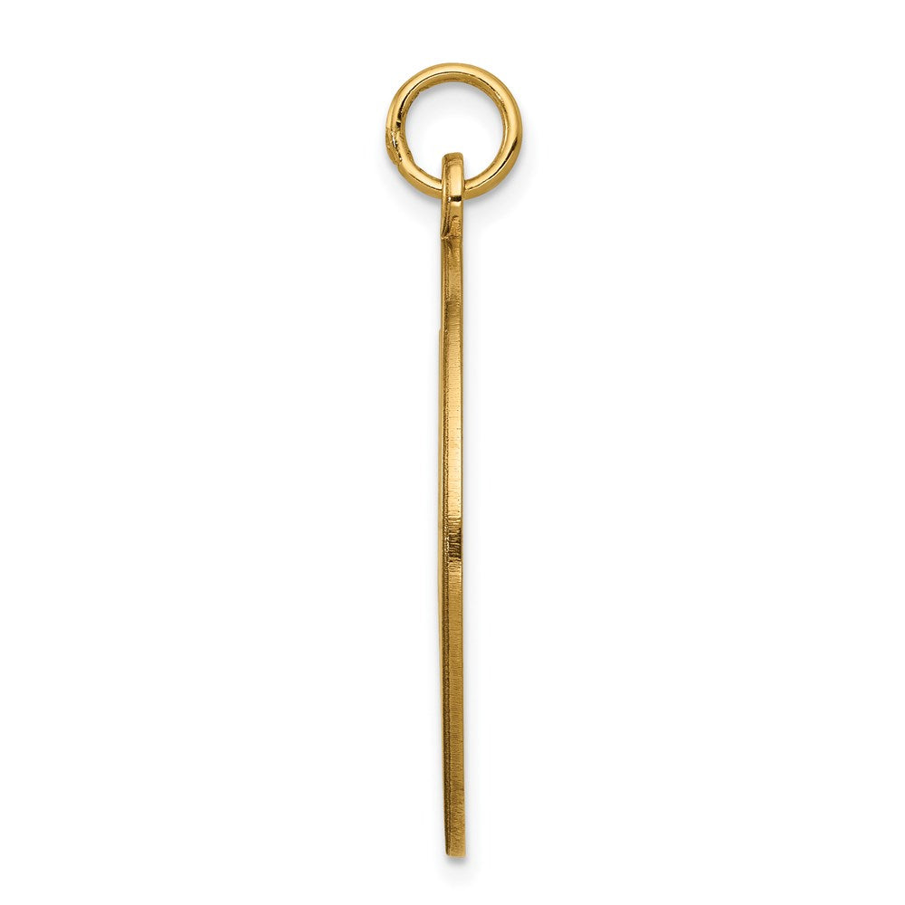 14k Yellow Gold Medical Jewelry Unenameled Pendant