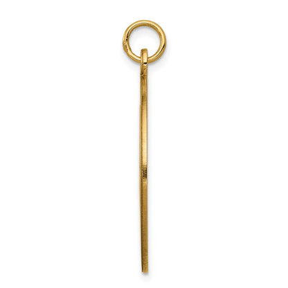 14k Yellow Gold Medical Jewelry Unenameled Pendant