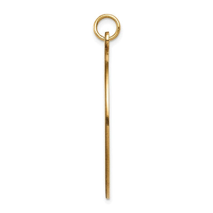 14k Yellow Gold Medical Jewelry Unenameled Pendant