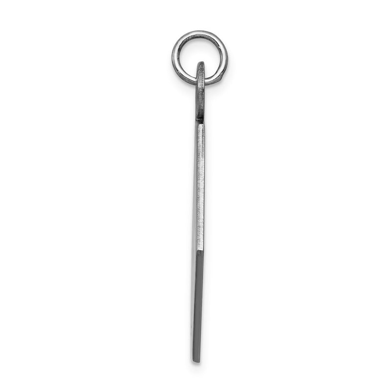 14k White Gold Medical Jewelry Pendant