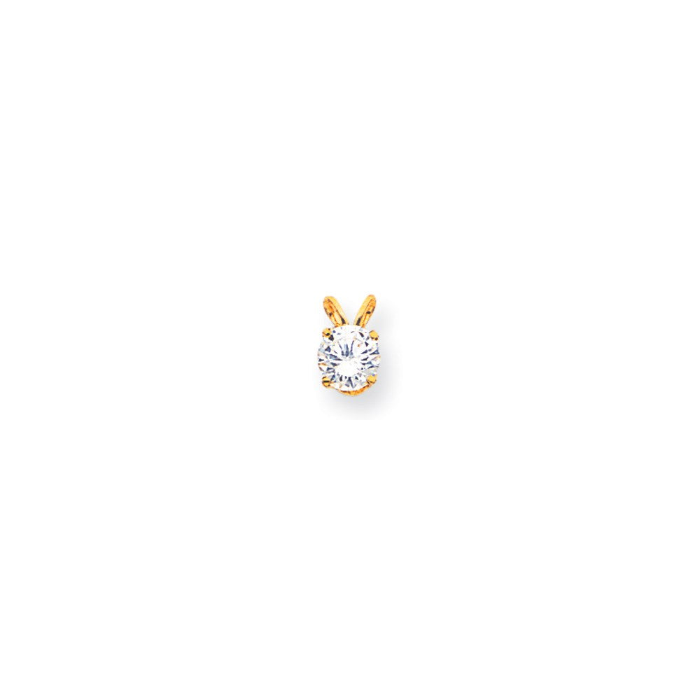 14k AA Diamond pendant