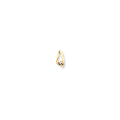 14k A Diamond chain slide