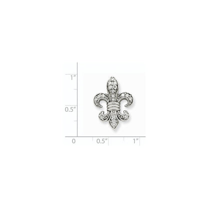 14K White GoldVS Real Diamond Pendant