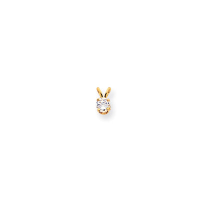 14k A Diamond pendant