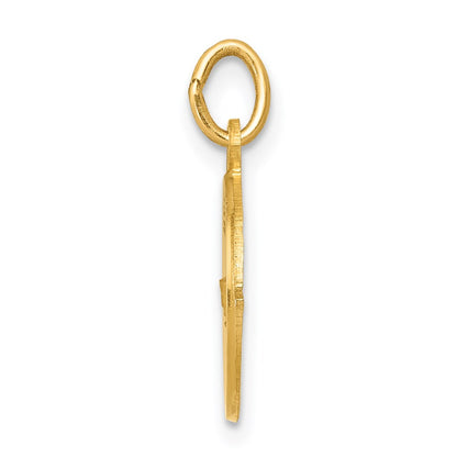 14k Yellow Gold Holy Communion Charm