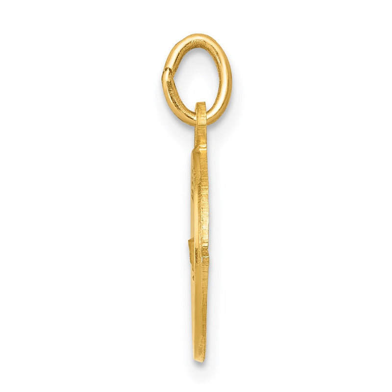 14k Yellow Gold Holy Communion Charm