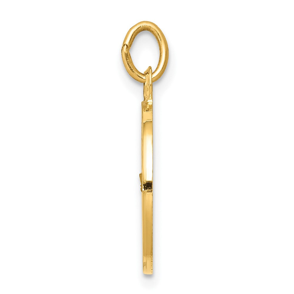 14k Yellow Gold Holy Communion Charm