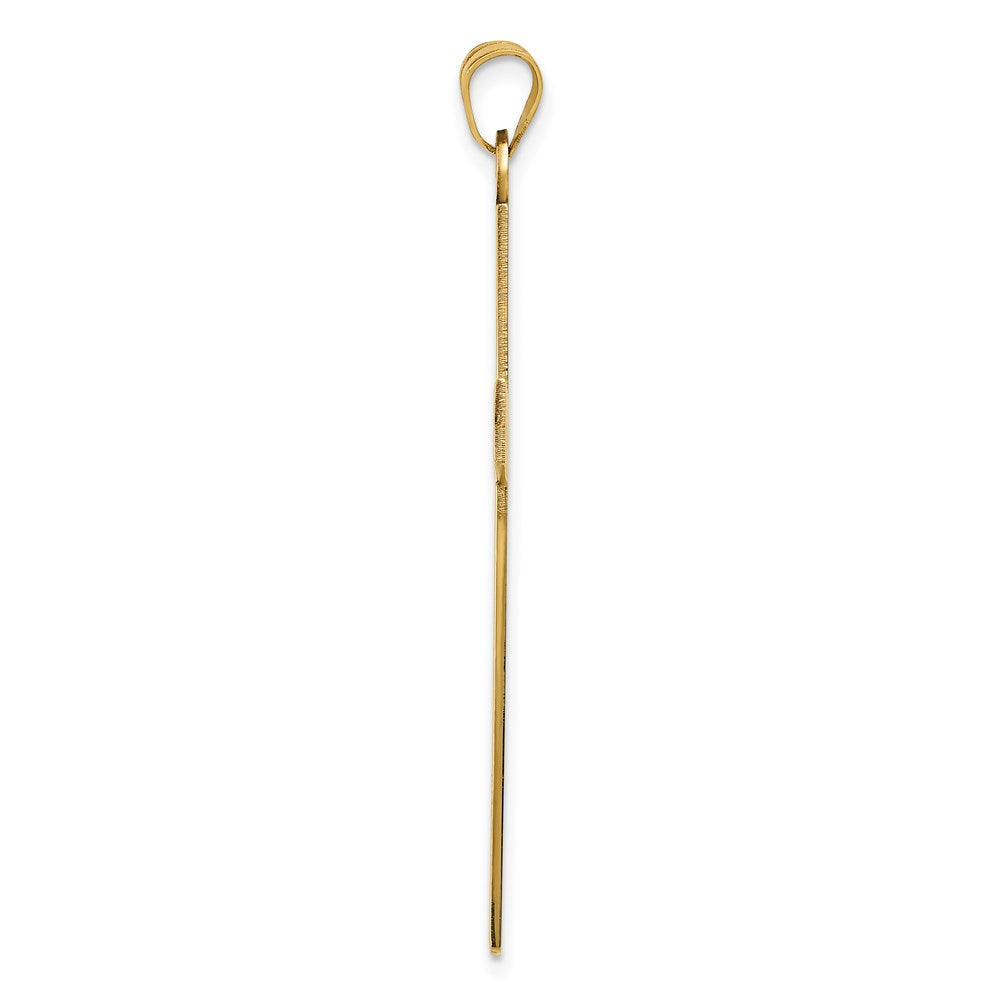 14k Yellow Gold Cross Pendant