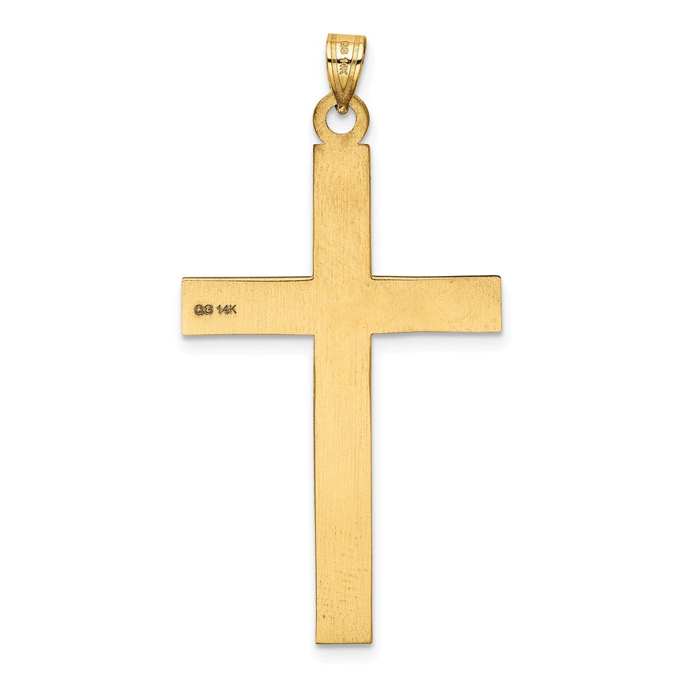 14k Yellow Gold Cross Pendant