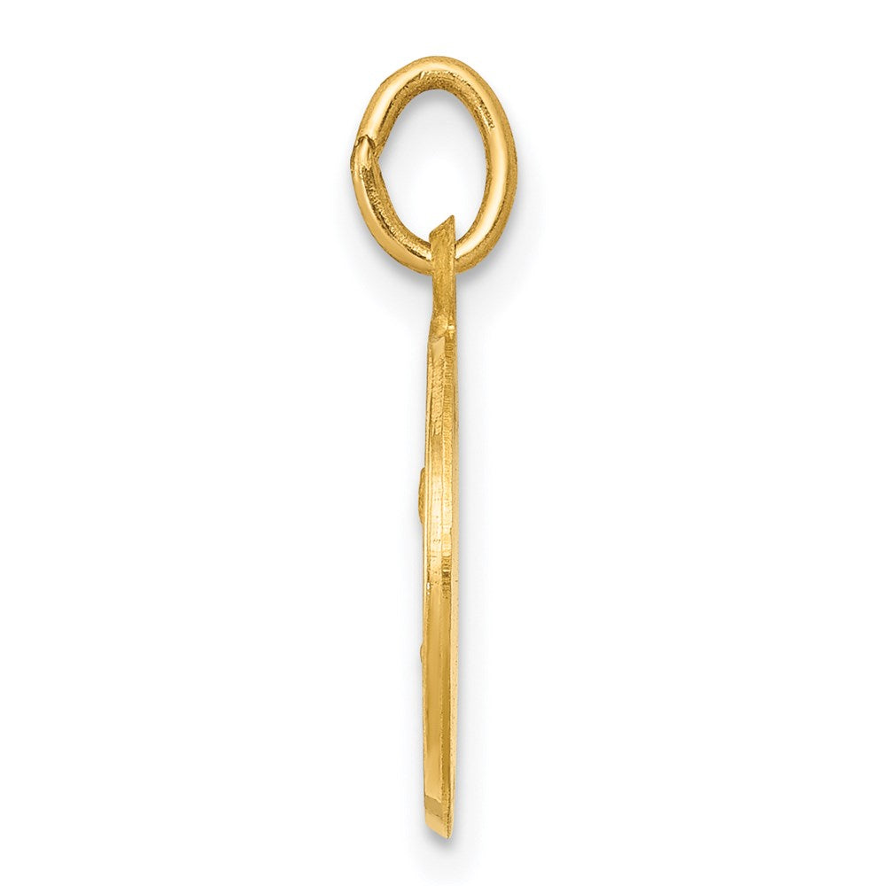 14k Yellow Gold Saint Matthew Medal Charm