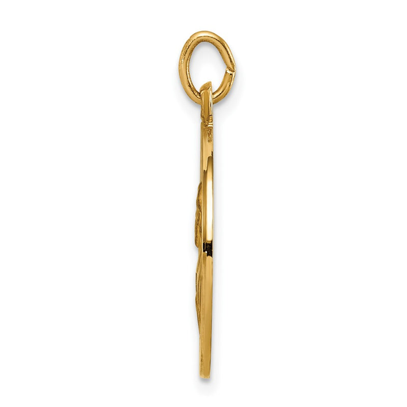 14k Yellow Gold Saint Paul Medal Pendant